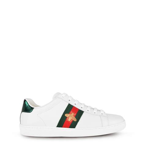 white gucci mens trainers|white Gucci trainers flannels.